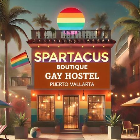 Spartacus Hostel Boutique For Men Puerto Vallarta Eksteriør bilde