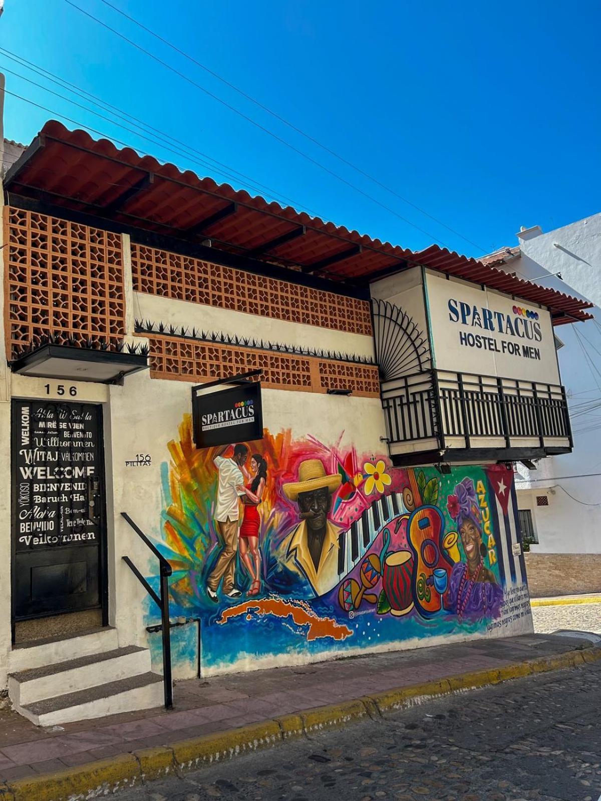 Spartacus Hostel Boutique For Men Puerto Vallarta Eksteriør bilde