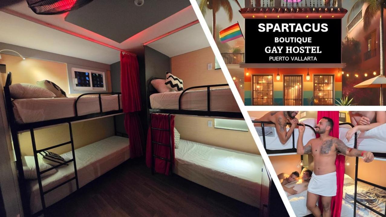 Spartacus Hostel Boutique For Men Puerto Vallarta Eksteriør bilde